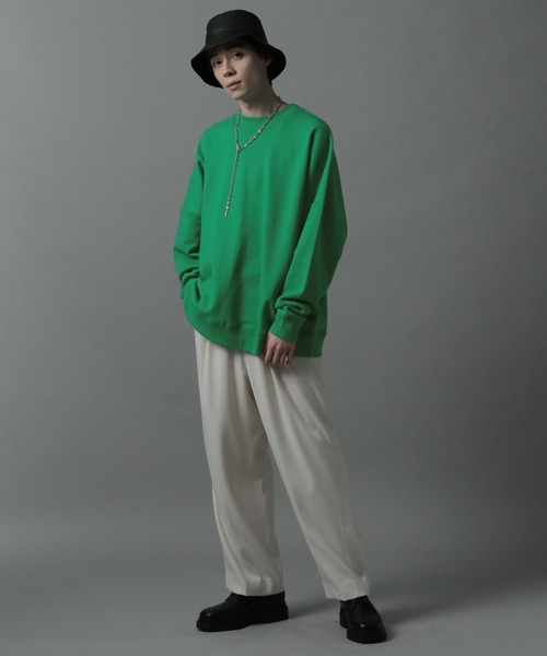 HARE(ハレ)の「モンスタードルマンスウェット(HARE)(スウェット・メンズ・ブラック/グレー/ブルー/グリーン・SMALL/MEDIUM)」の17枚目の写真