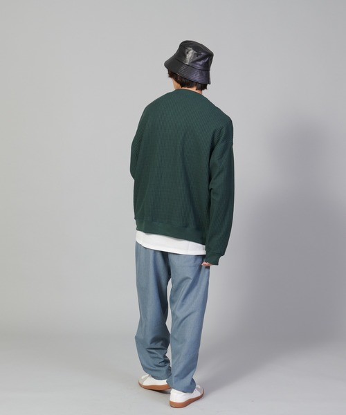 UNIIT(ユニット)の「【UNIIT/ユニット】テックリネンルーズ7分丈パンツ ワイドパンツ バギーボトム バルーンシルエット(その他パンツ・メンズ・ブルー/チャコールグレー/グレー・LARGE/MEDIUM/SMALL)」の20枚目の写真