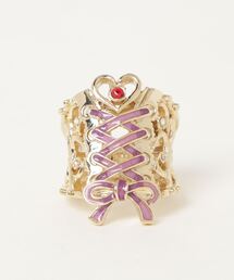 アナスイ　ANNASUI コルセット　モチーフ　リング　ゴールド Amazon | [ANNA SUI] [アナスイ] コルセットモチーフ リング
