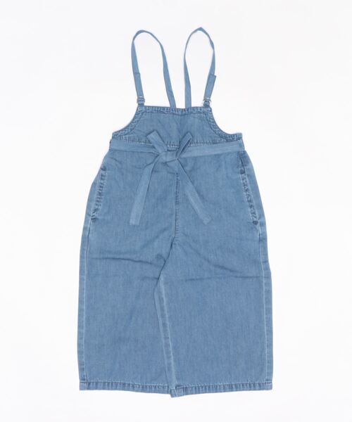 L.COPECK(エルコペック)の「ライトデニムサロペットワイドパンツ(デニムパンツ・キッズ・ブルー系その他/ブルー・100cm/140cm/120cm/110cm/130cm)」の4枚目の写真