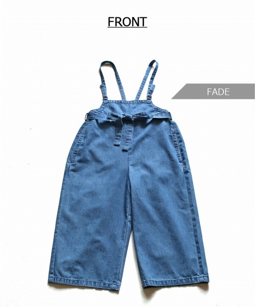 L.COPECK(エルコペック)の「ライトデニムサロペットワイドパンツ(デニムパンツ・キッズ・ブルー系その他/ブルー・100cm/140cm/120cm/110cm/130cm)」の20枚目の写真