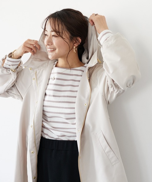 CRAFT STANDARD BOUTIQUE ギャザースリーブフードコート ラ