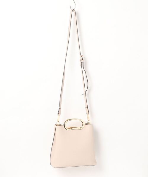 SALON de RUBAN（サロンドルヴァン）の「【SALON de RUBAN/サロン ド ルヴァン】 2wayハンドバッグ（ハンドバッグ・レディース・ベージュ/アイボリー/ミント/その他1/ライトピンク/ブラック/ダークグレー/パイソン/カーキ・FREE）」の22枚目の写真