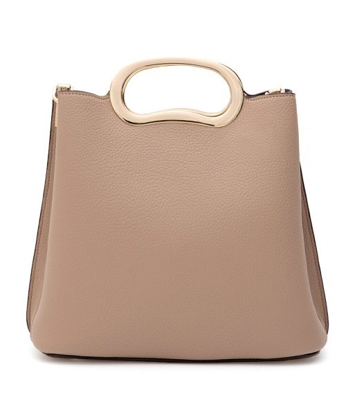 SALON de RUBAN（サロンドルヴァン）の「【SALON de RUBAN/サロン ド ルヴァン】 2wayハンドバッグ（ハンドバッグ・レディース・ベージュ/アイボリー/ミント/その他1/ライトピンク/ブラック/ダークグレー/パイソン/カーキ・FREE）」の11枚目の写真