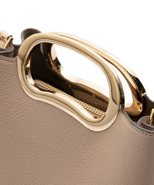 SALON de RUBAN（サロンドルヴァン）の「【SALON de RUBAN/サロン ド ルヴァン】 2wayハンドバッグ（ハンドバッグ・レディース・ベージュ/アイボリー/ミント/その他1/ライトピンク/ブラック/ダークグレー/パイソン/カーキ・FREE）」の15枚目の写真