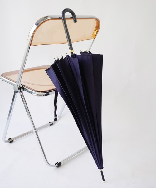 Port（ポート）の「【 Port / ポート 】 16本骨 シンプル デザイン 雨傘 ( 55cm )（長傘・レディース・ネイビー/パープル/ブルー/ベージュ/ラベンダー/ピンク系その他/ミント/ピンクベージュ/ブラック/グリーン/ピンク/グレー/ベージュ系その他/グリーン系その他/ブルー系その他/ブラック系その他/モスグリーン・FREE）」の12枚目の写真