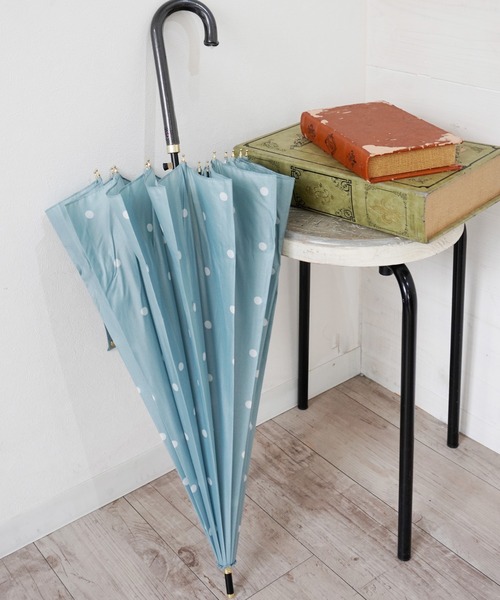 Port（ポート）の「【 Port / ポート 】 16本骨 シンプル デザイン 雨傘 ( 55cm )（長傘・レディース・ネイビー/パープル/ブルー/ベージュ/ラベンダー/ピンク系その他/ミント/ピンクベージュ/ブラック/グリーン/ピンク/グレー/ベージュ系その他/グリーン系その他/ブルー系その他/ブラック系その他/モスグリーン・FREE）」の8枚目の写真