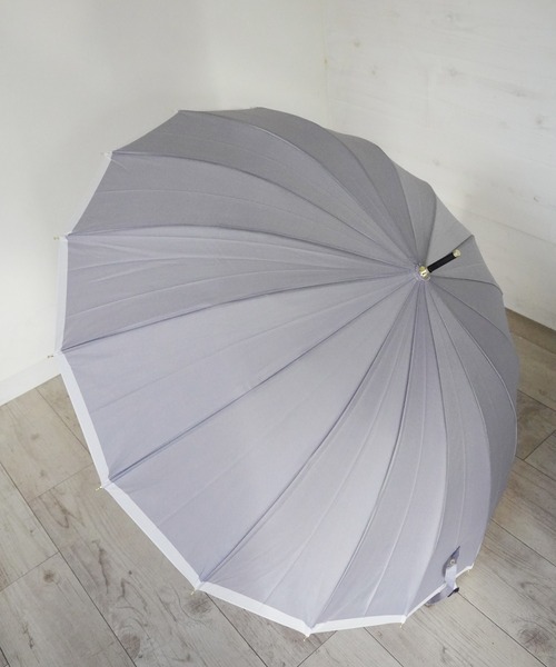 Port（ポート）の「【 Port / ポート 】 16本骨 シンプル デザイン 雨傘 ( 55cm )（長傘・レディース・ネイビー/パープル/ブルー/ベージュ/ラベンダー/ピンク系その他/ミント/ピンクベージュ/ブラック/グリーン/ピンク/グレー/ベージュ系その他/グリーン系その他/ブルー系その他/ブラック系その他/モスグリーン・FREE）」の18枚目の写真