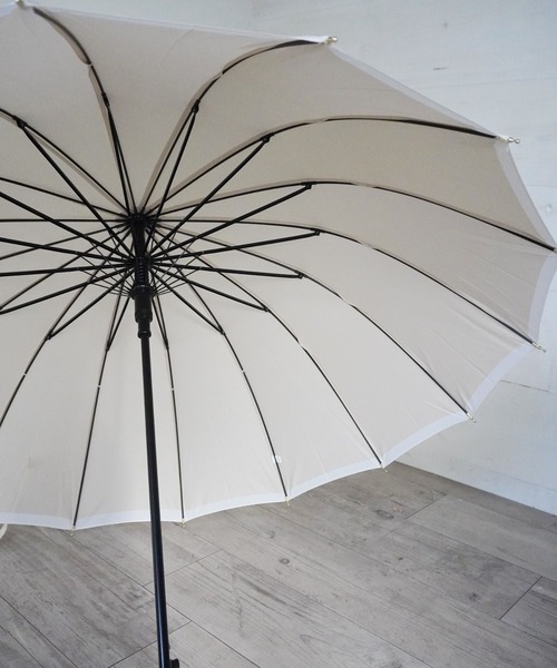 Port（ポート）の「【 Port / ポート 】 16本骨 シンプル デザイン 雨傘 ( 55cm )（長傘・レディース・ネイビー/パープル/ブルー/ベージュ/ラベンダー/ピンク系その他/ミント/ピンクベージュ/ブラック/グリーン/ピンク/グレー/ベージュ系その他/グリーン系その他/ブルー系その他/ブラック系その他/モスグリーン・FREE）」の20枚目の写真