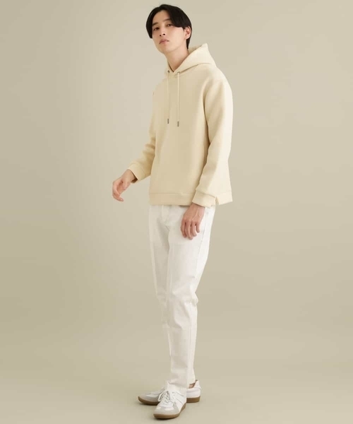 a.v.v(アーヴェヴェ)の「【パンツ人気No1シリーズ】【美脚+楽ちん】チノストレッチスマートスラックス(スラックス・メンズ・ホワイト・48/46)」の15枚目の写真