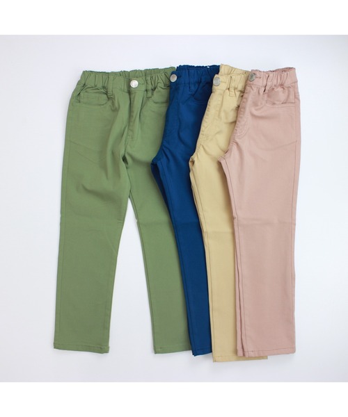 maarook（マルーク）の「のびのびスキニーパンツ（その他パンツ・キッズ・グリーン/ベージュ/ブルー・130cm/110cm/90cm/120cm/100cm/80ｃｍ）」の12枚目の写真