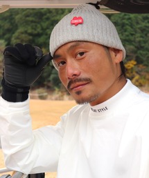 LUXE/R GOLF | 【LUXE/R GOLF】ラバーワッペン ニットキャップ(RMS)(ニットキャップ/ビーニー)