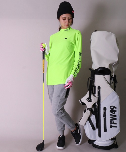 LUXE/R GOLF（ラグジュ ゴルフ）の「(RM)【LUXE/R GOLF】ラバーワッペン ニットキャップ（ニットキャップ/ビーニー・メンズ・チャコールグレー/ブラック/杢グレー・FREE）」の5枚目の写真