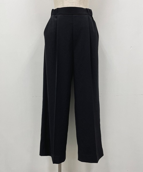 PICCIN（ピッチン）の「【日本製】センタープレスワイドイージーパンツ（その他パンツ・レディース・ブラック/ブルーグレー/グレイッシュベージュ・M）」の8枚目の写真