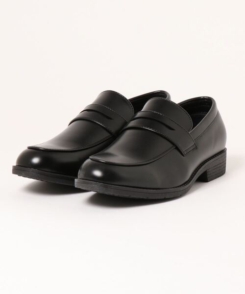 Scarpe d`argento(スカルぺダルジェント)の「【Scarpe d`argento】 幅広ビジネスローファー(ローファー・メンズ・ブラック・29.0cm/26.5cm/25.0cm/28.0cm/25.5cm/26.0cm/27.5cm/27.0cm/24.5cm)」の1枚目の写真
