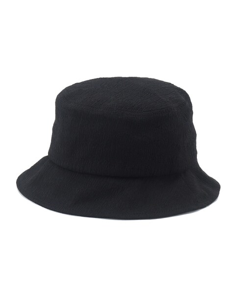 DRESKIP（ドレスキップ）の「◆HIDETRADING PRODUCT シボシボバケットハット（ハット・レディース・アイボリー/ブラック・00）」の2枚目の写真