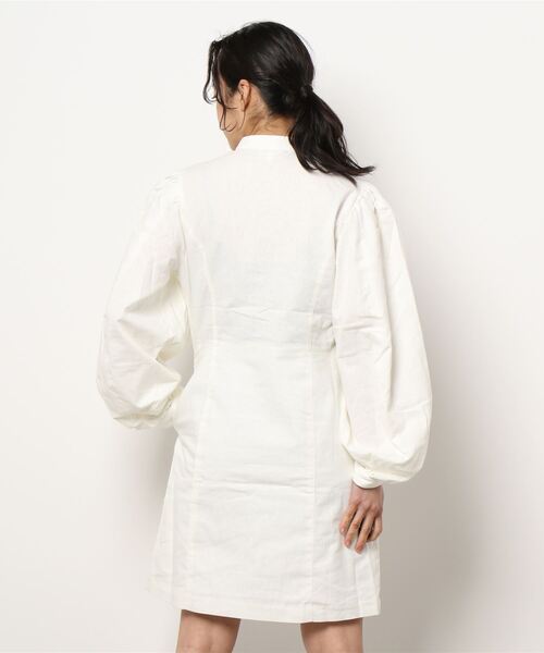 CUTWORKLACEMINIドレス