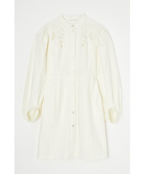 CUTWORKLACEMINIドレス