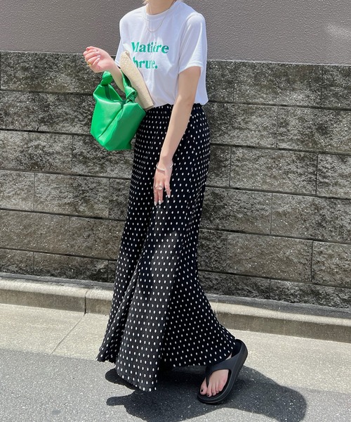 ドット楊柳スカート スカート Shelly Island シェリーアイランド のファッション通販 Zozotown
