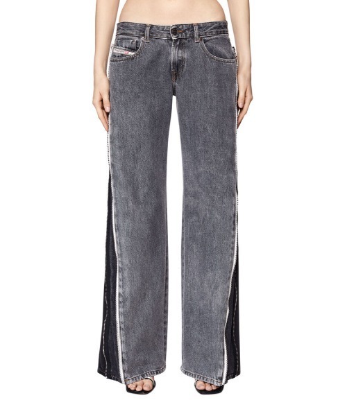 DIESEL(ディーゼル)の「レディース デニム サイドジップ スリムフィット ブラックデニム(デニムパンツ・レディース・ブラック・28inch/29inch/24inch/25inch/26inch/27inch/23inch)」の5枚目の写真