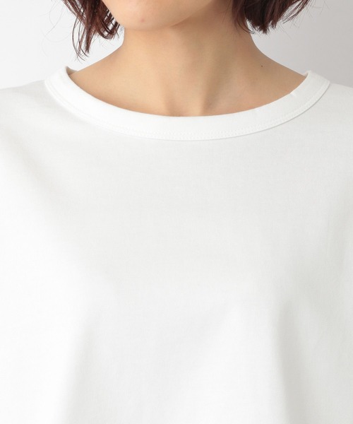 GLOBAL WORK(グローバルワーク)の「袖ボリュームショートプルオーバー/267012(Tシャツ/カットソー・レディース・ホワイト/ライトグリーン/その他/ダークグレー・FREE)」の14枚目の写真