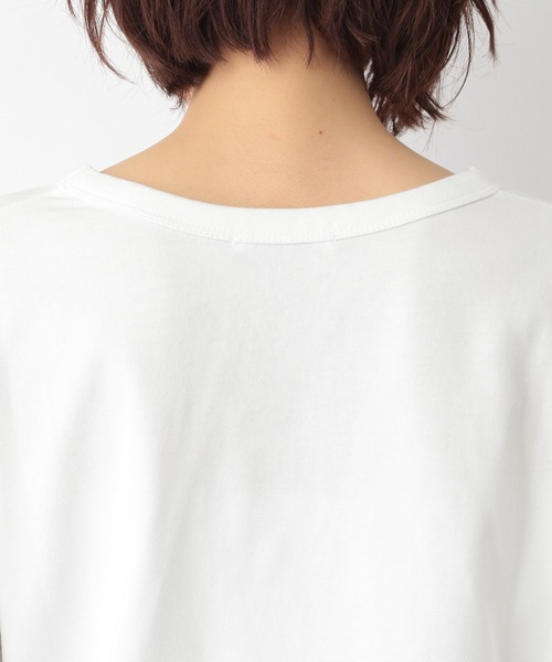 GLOBAL WORK(グローバルワーク)の「袖ボリュームショートプルオーバー/267012(Tシャツ/カットソー・レディース・ホワイト/ライトグリーン/その他/ダークグレー・FREE)」の18枚目の写真