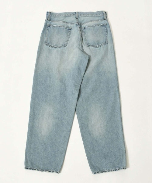 Johnbull（ジョンブル）の「ルーズテーパードジーンズ（デニムパンツ・メンズ・ライトインディゴブルー・SMALL/MEDIUM/LARGE）」の13枚目の写真