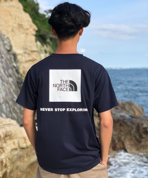 THE NORTH FACE(ザノースフェイス)の「【THE NORTH FACE】S/S BC SQAR LOGO T(Tシャツ/カットソー・メンズ・ブラック/ネイビー/ホワイト・X-LARGE/LARGE/MEDIUM)」の2枚目の写真