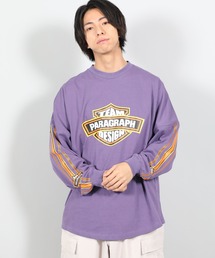 【PARAGRAPH/パラグラフ】22SS  Biker Design Longsleeve T-shirt / バイカーデザイン ロングスリーブカットソー