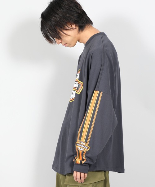 Paragraph(パラグラフ)の「【PARAGRAPH/パラグラフ】22SS Biker Design Longsleeve T-shirt / バイカーデザイン ロングスリーブカットソー(Tシャツ/カットソー・メンズ・ホワイト/ブラック/パープル・FREE)」の6枚目の写真