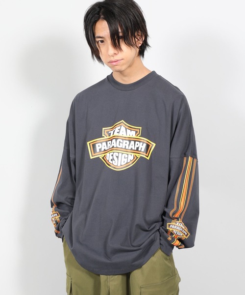Paragraph(パラグラフ)の「【PARAGRAPH/パラグラフ】22SS Biker Design Longsleeve T-shirt / バイカーデザイン ロングスリーブカットソー(Tシャツ/カットソー・メンズ・ホワイト/ブラック/パープル・FREE)」の5枚目の写真