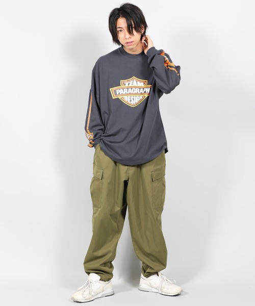Paragraph(パラグラフ)の「【PARAGRAPH/パラグラフ】22SS Biker Design Longsleeve T-shirt / バイカーデザイン ロングスリーブカットソー(Tシャツ/カットソー・メンズ・ホワイト/ブラック/パープル・FREE)」の4枚目の写真