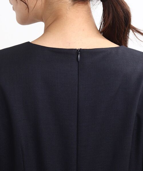 リフレクト　23SS 新品　【UVカット/洗える】ドライタッチワンピース　L 夏SALE／UVカット／洗える／セットアップ可】ドライタッチ五分袖