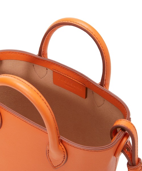 TOPKAPI（トプカピ）の「レザー バケツ型 2way ミニ ショルダー バッグ（ショルダーバッグ・レディース・ホワイト/オレンジ/キャメル・FREE）」の17枚目の写真