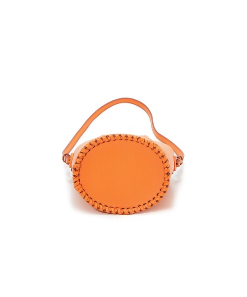 TOPKAPI（トプカピ）の「レザー バケツ型 2way ミニ ショルダー バッグ（ショルダーバッグ・レディース・ホワイト/オレンジ/キャメル・FREE）」の18枚目の写真