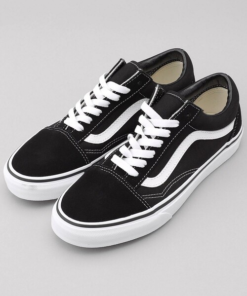 VANS(バンズ)の「VANS/ヴァンズ OLD SKOOL/オールドスクール(スニーカー・レディース・ブラック・23.0cm/24.0cm/25.0cm/26.0cm/27.0cm/28.0cm)」の2枚目の写真