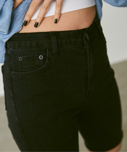 FEKETE（フェケテ）の「BIKER DENIM PANTS / バイカーデニム