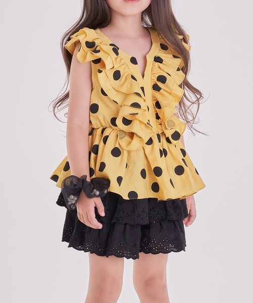 アントゥ ドット柄ブラウス（シャツ/ブラウス）｜Rora（ローラ）