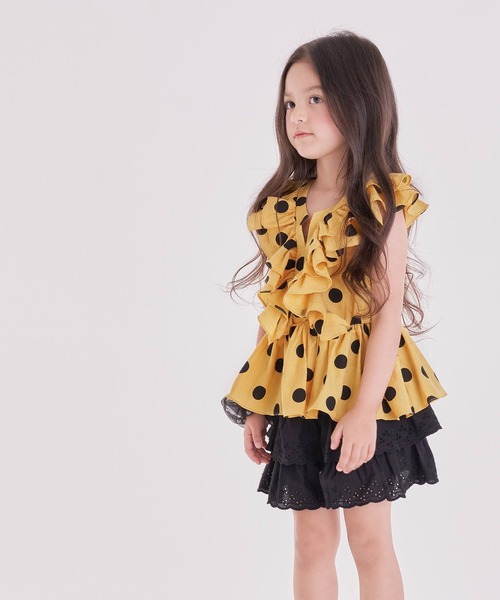 アントゥ ドット柄ブラウス（シャツ/ブラウス）｜Rora（ローラ）