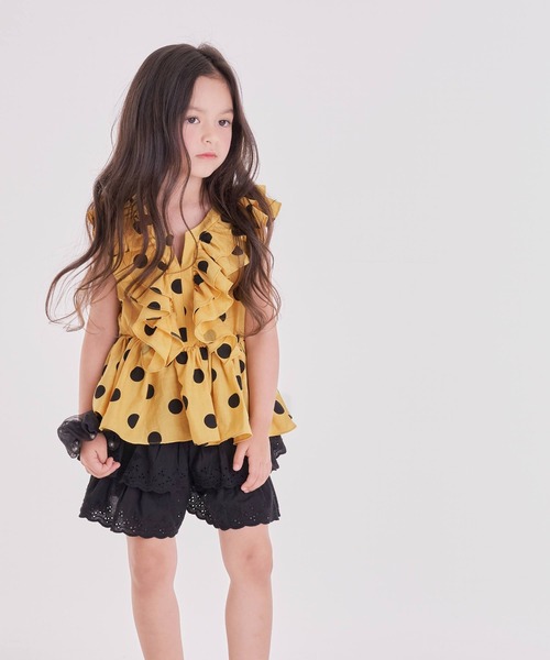 アントゥ ドット柄ブラウス（シャツ/ブラウス）｜Rora（ローラ）