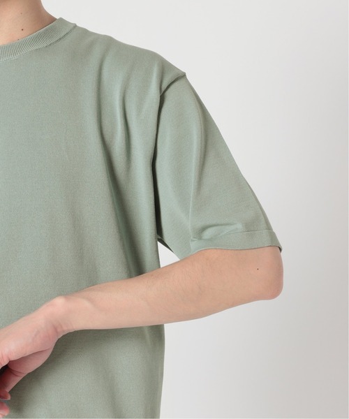 417 EDIFICE(フォーワンセブンエディフィス)の「【TEXBRID / テックスブリッド】 14ゲージ Tシャツ(Tシャツ/カットソー・メンズ・ブラック/ベージュ/ブラウン/グリーン・SMALL/MEDIUM/LARGE)」の8枚目の写真