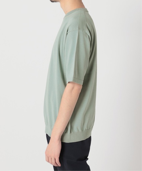 417 EDIFICE(フォーワンセブンエディフィス)の「【TEXBRID / テックスブリッド】 14ゲージ Tシャツ(Tシャツ/カットソー・メンズ・ブラック/ベージュ/ブラウン/グリーン・SMALL/MEDIUM/LARGE)」の15枚目の写真