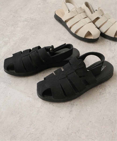 MANEBU（マネブ）の「《WEB限定追加》別注【MANEBU/マネブ】グルカサンダル（サンダル・レディース・ベージュ/ブラック・38）」の3枚目の写真