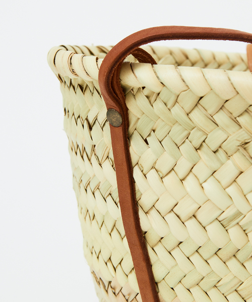 Rouge vif（ルージュヴィフ）の「【KECH Les ESSENTIELS】バスケット（トートバッグ・レディース・ブラウン・フリー）」の8枚目の写真