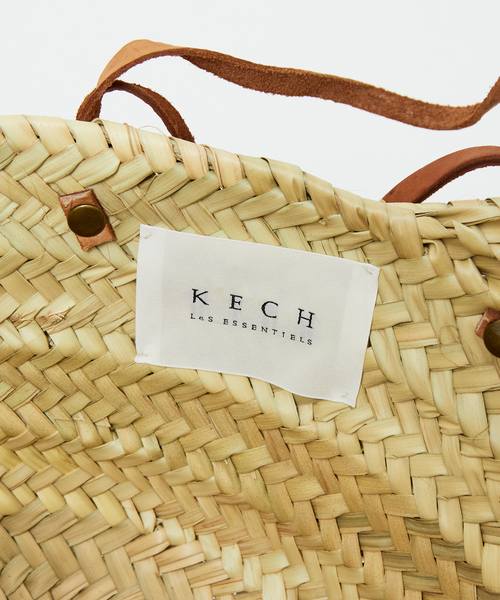 Rouge vif（ルージュヴィフ）の「【KECH Les ESSENTIELS】バスケット（トートバッグ・レディース・ブラウン・フリー）」の7枚目の写真