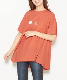 nota（ノータ）の「アシンメトリールーズTee（Tシャツ/カットソー・レディース）」
