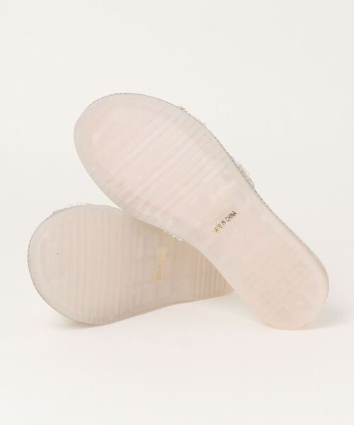 Noubel Voug Relax（ヌーベルヴォーグリラックス）の「ビジューデザインフラットサンダル（サンダル・レディース・ベージュ/ブラック・M/S/L/LL）」の3枚目の写真