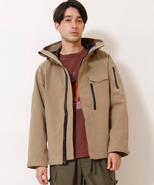 Johnbull（ジョンブル）の「テクノブレンユーティリティシェルパーカー（マウンテンパーカー・メンズ・ブラック/オリーブ/ブルー/ダークカーキ・SMALL/MEDIUM/LARGE）」の9枚目の写真