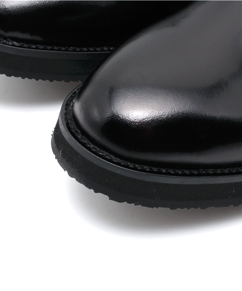 CIAOPANIC TYPY（チャオパニックティピー）の「レザープレーントゥシューズ（ブーツ・メンズ・ホワイト/ブラック/ネイビー・41/42/43）」の10枚目の写真