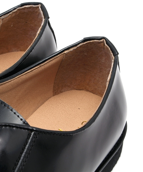 CIAOPANIC TYPY（チャオパニックティピー）の「レザープレーントゥシューズ（ブーツ・メンズ・ホワイト/ブラック/ネイビー・41/42/43）」の11枚目の写真